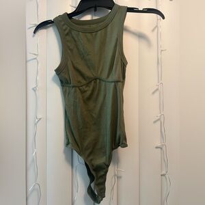 Green Bodysuit Tank Top